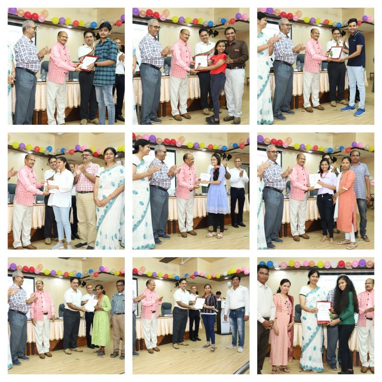 Bal Pratibha Parichay-2022’- A Prize distribution and cultural program for childrens was organized by ‘Karmachari Kalyan Mandal'.