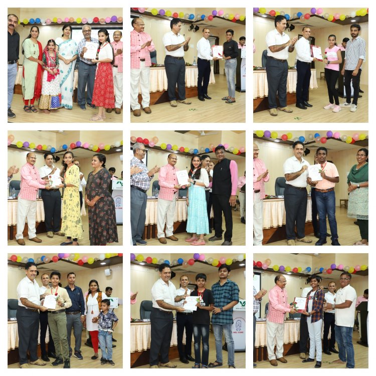 Bal Pratibha Parichay-2022’- A Prize distribution and cultural program for childrens was organized by ‘Karmachari Kalyan Mandal'.