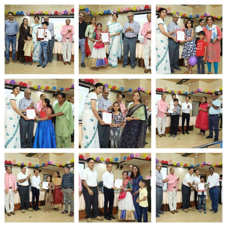 Bal Pratibha Parichay-2022’- A Prize distribution and cultural program for childrens was organized by ‘Karmachari Kalyan Mandal'.