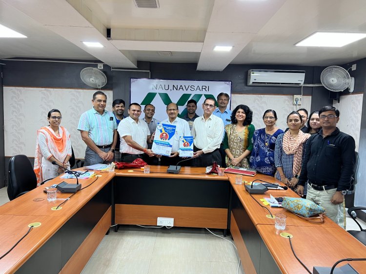 Hon’ble Vice Chancellor Dr. Z. P. Patel launched employee's Digital ID Card with cutting-edge RFID, NFC and QR code capabilities.