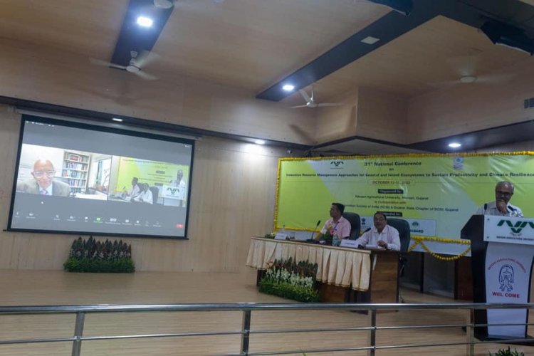 31st National Conference on “Innovative resource management approaches for coastal and inland ecosystems to sustain productivity and climate resilience”.