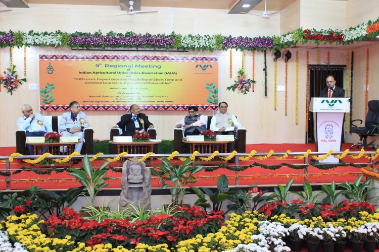 9th Regional Meeting of Vice-Chancellors of Indian Agricultural Universities Association (IAUA).