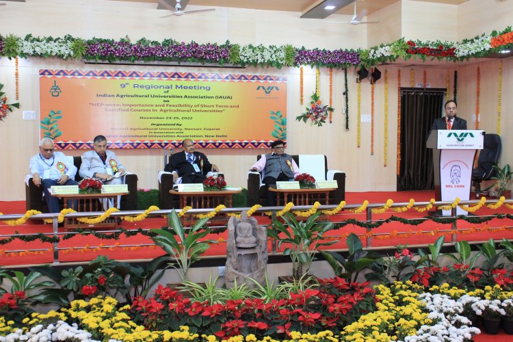 9th Regional Meeting of Vice-Chancellors of Indian Agricultural Universities Association (IAUA).