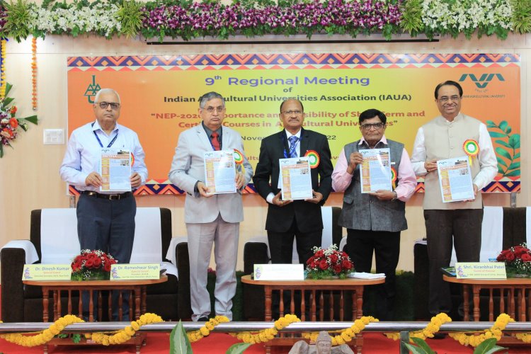 9th Regional Meeting of Vice-Chancellors of Indian Agricultural Universities Association (IAUA).