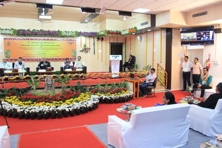 9th Regional Meeting of Vice-Chancellors of Indian Agricultural Universities Association (IAUA).