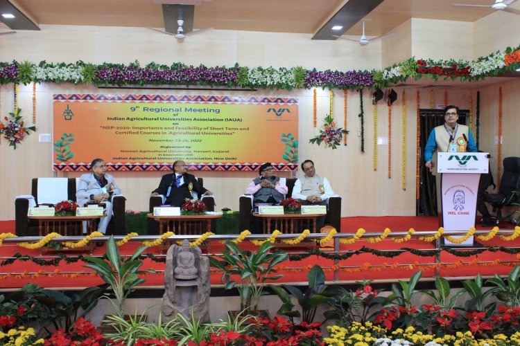 9th Regional Meeting of Vice-Chancellors of Indian Agricultural Universities Association (IAUA).