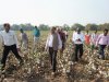 Hon'ble Vice-Chancellor Dr. Z. P. Patel visited the Regional Cotton Research Station, Bharuch on December 16, 2022