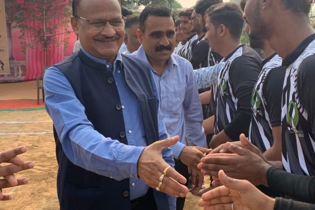 Inter Polytechnic Kabaddi tournament of NAU, organized by Horticulture Polytechnic, Paria.