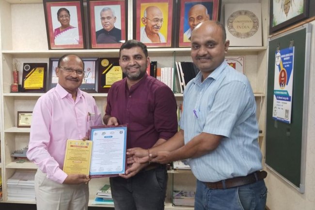 Young Scientist Award for his outstanding contribution in the field of Nanotechnology.