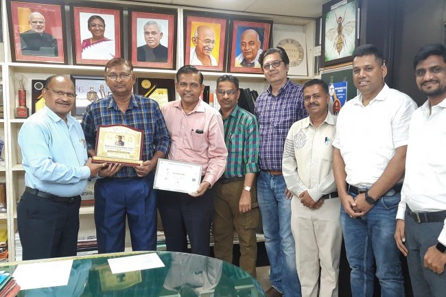 ‘Best Farmer Award’ in the International conference on “System of crop intensification for climate-smart livelihood and nutritional security” organized by ICAR-Indian Institute of Rice Research, Hyderabad during December 12-14, 2022.