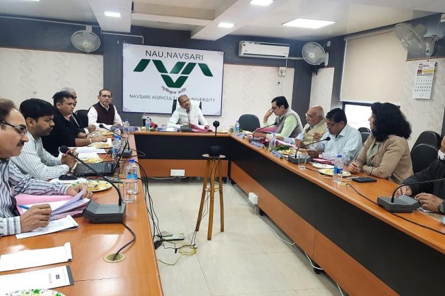The 48th meeting of the Board of Management of NAU Navsari.