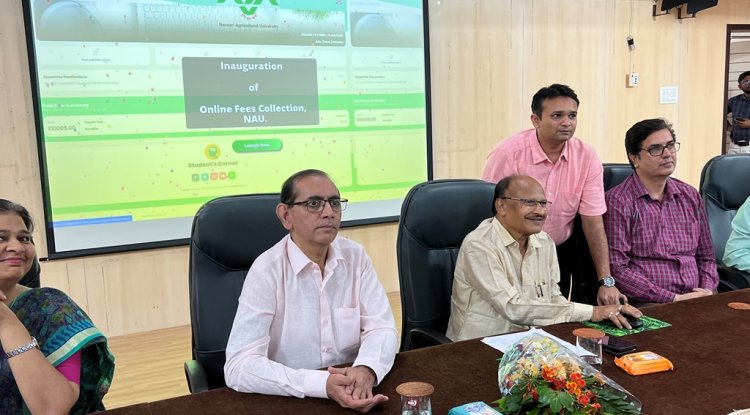 Inauguration of Online student’s fees collection module and a student app.