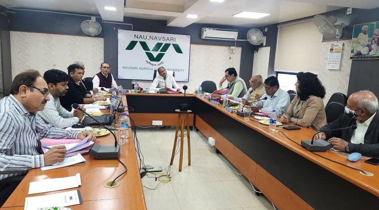 The 48th meeting of the Board of Management of NAU Navsari.