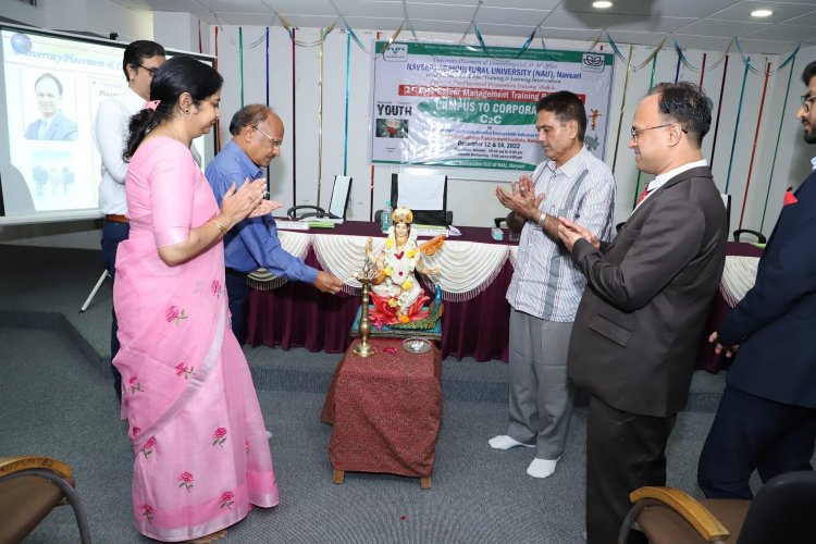 2-Days Pre-Placement Preparatory Training on “Campus to Corporate – C2C” for MBA and Ph. D. students of the AABMI, Navsari.