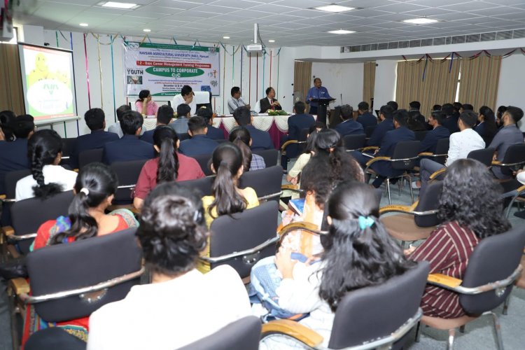 2-Days Pre-Placement Preparatory Training on “Campus to Corporate – C2C” for MBA and Ph. D. students of the AABMI, Navsari.