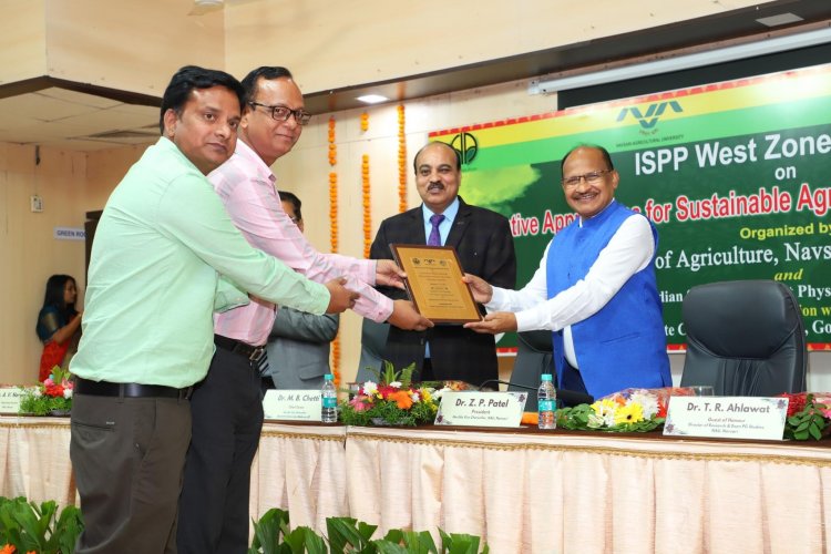 2 days ISPP West Zone Seminar on ‘Innovative Approaches for Sustainable Agriculture under Changing Climate’, organized by Department of Plant Physiology NMCA, Navsari, and Indian Society for Plant Physiology New Delhi.