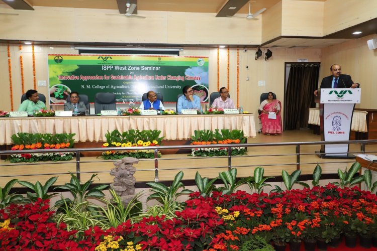 2 days ISPP West Zone Seminar on ‘Innovative Approaches for Sustainable Agriculture under Changing Climate’, organized by Department of Plant Physiology NMCA, Navsari, and Indian Society for Plant Physiology New Delhi.