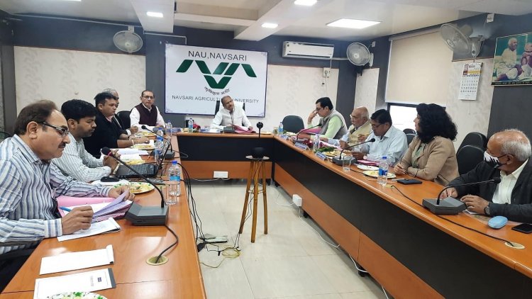 The 48th meeting of the Board of Management of NAU Navsari.