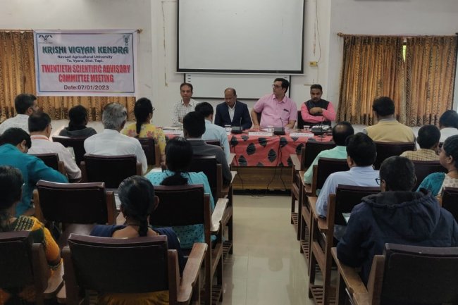 20th Scientific Advisory Committee meeting of KVK Vyara