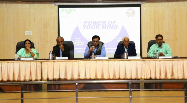 A motivational lecture on “Power of your mind” was organized by the Directorate of Student’s Welfare for the benefit of the students and faculty members