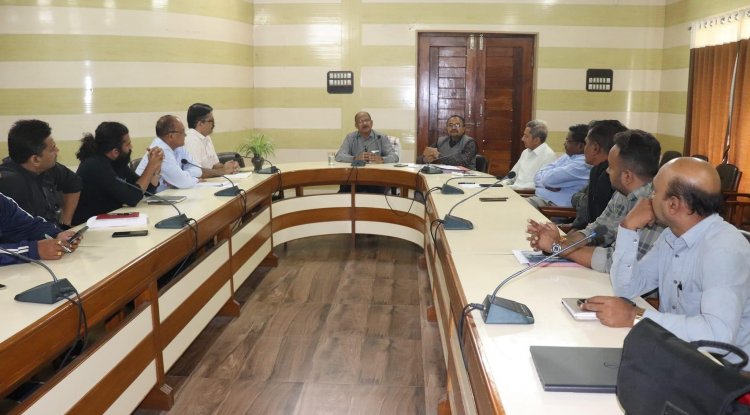 33rd ATMA Convergence meeting and Bimonthly Workshop (January -February) was held today under the chairmanship of Hon'ble Vice Chancellor Dr. Z. P. Patel at ATIC, Navsari.