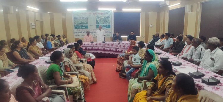 One day farmers training program on "Quality seed production of turmeric and black pepper" was organized under MIDH Scheme, Mega Seed Unit in collaboration with KVK, Dediapada.