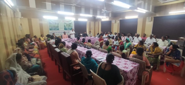 One day farmers training program on "Quality seed production of turmeric and black pepper" was organized under MIDH Scheme, Mega Seed Unit in collaboration with KVK, Dediapada.