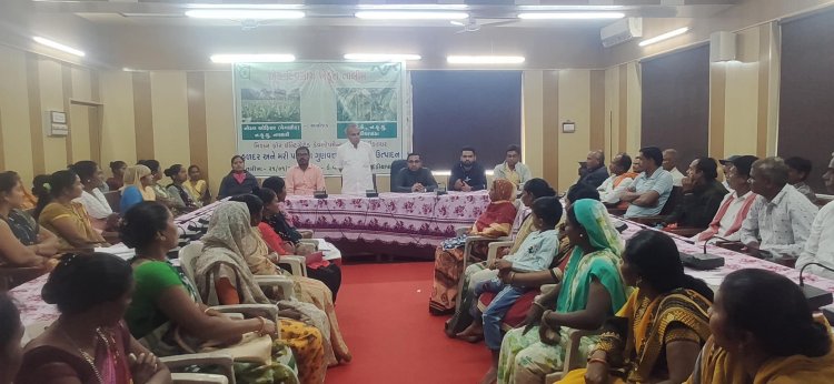 One day farmers training program on "Quality seed production of turmeric and black pepper" was organized under MIDH Scheme, Mega Seed Unit in collaboration with KVK, Dediapada.