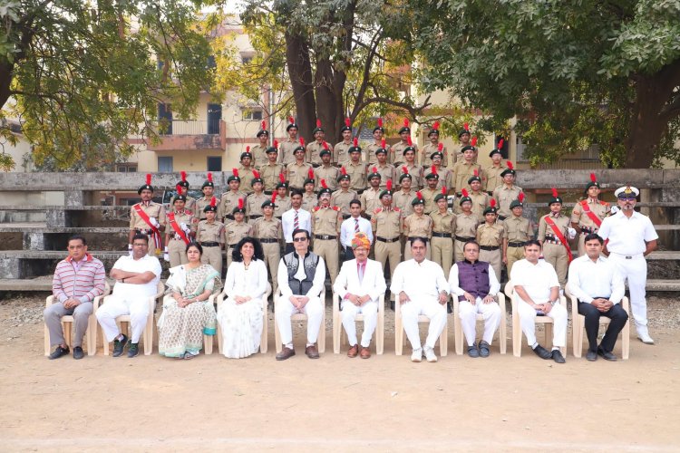 Celebration of 74th  Republic Day at Navsari Agricultural University.