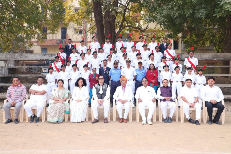 Celebration of 74th  Republic Day at Navsari Agricultural University.