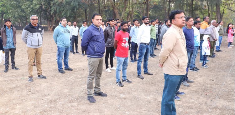 Celebration of 74th  Republic Day at Navsari Agricultural University.