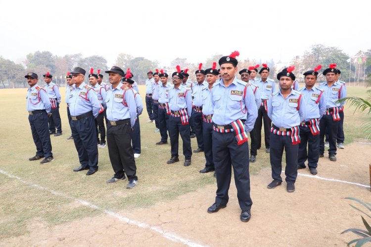 Celebration of 74th  Republic Day at Navsari Agricultural University.