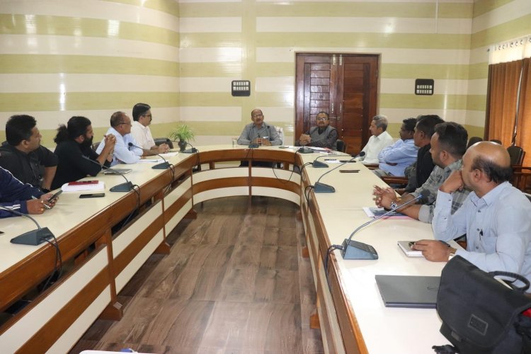 33rd ATMA Convergence meeting and Bimonthly Workshop (January -February) was held today under the chairmanship of Hon'ble Vice Chancellor Dr. Z. P. Patel at ATIC, Navsari.