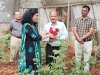 Hon'ble Vice-Chancellor Dr. Z. P. Patel visited Greenhouse Complex, ASPEE College of Horticulture on February 10, 2023.