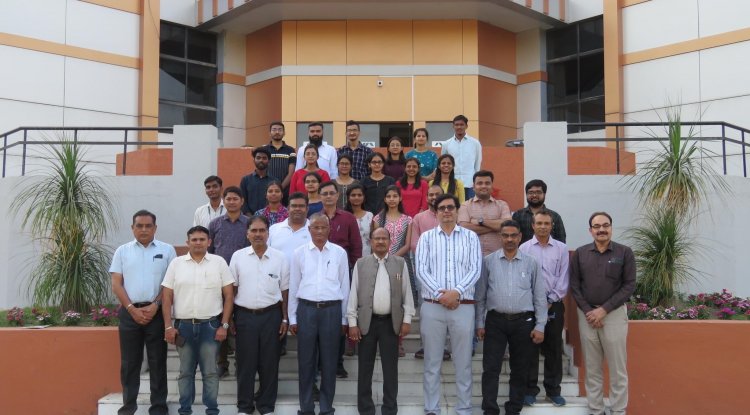 Hon'ble Vice-Chancellor Dr. Z. P. Patel extended best wishes to the twenty Post Graduate students who departed for AIT, Bangkok, Thailand under NAHEP-CAAST project for a period of two months to attend an International Training Programme on “Smart Farming Technologies for Sustainable Agricultural Development” on February 06, 2023. 