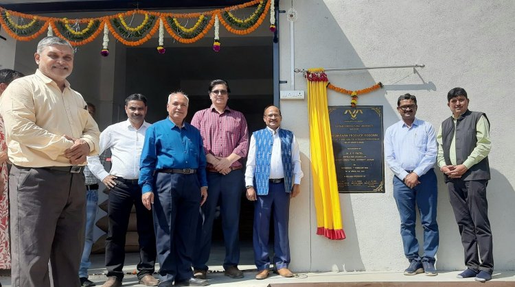 Hon'ble Vice-Chancellor Dr. Z. P. Patel laid the foundation stone of ‘Boys hostel for Polytechnic in Waghai' and 'Rat proof godown at HMRS Waghai' and inaugurated the 'NFSM- Farm produce godown at HMRS Waghai' on February 04, 2023.