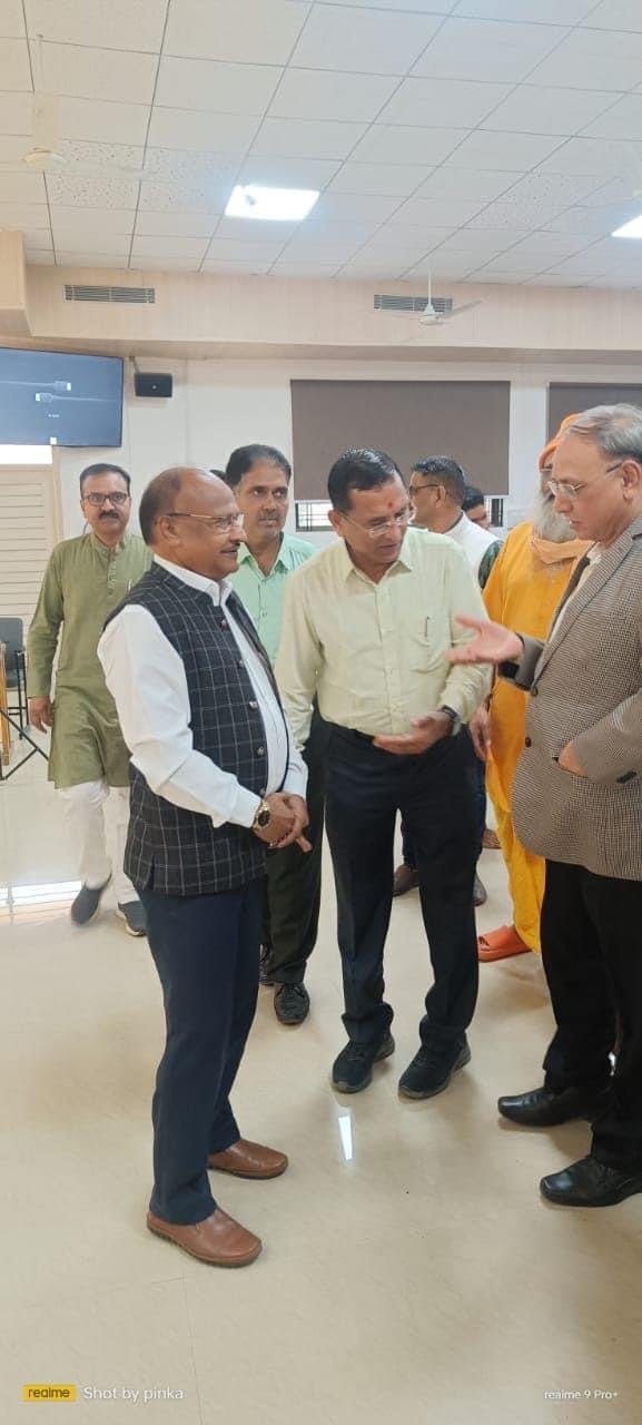 Hon'ble Vice-Chancellor Dr. Z. P. Patel inaugurated the Training-cum-Workshop of 'Master Trainers of Natural Farming' orgainized by Gujarat Natural Farming and Organic Agricultural University at Navsari during February 7-8, 2023.