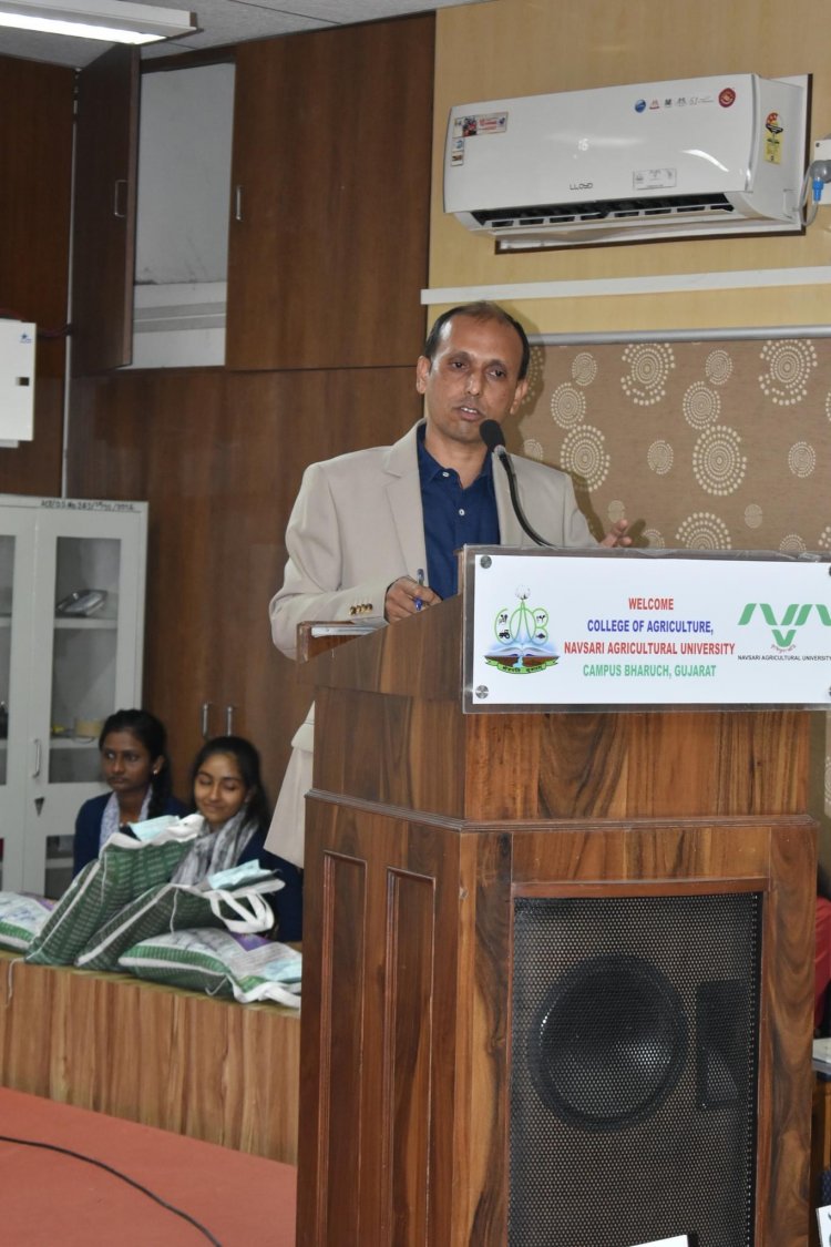 International Year of Millets was celebrated at the College of Agriculture, Bharuch in collaboration with Hill Millets Research Station, Waghai on February 20, 2023.