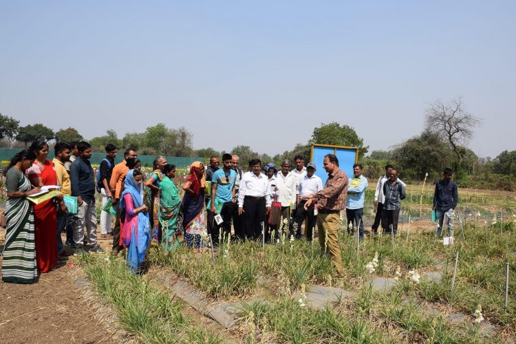 Hon’ble Vice-Chancellor Dr. Z. P. Patel inaugurated one day Workshop on 'Phoolpakoni Kheti - Ek Uttam Vyavsay'.