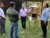 Hon’ble Vice-Chancellor Dr. Z. P. Patel made a visit to the Bamboo Resource Center, College of Forestry, and reviewed several works and projects ongoing in the BRC