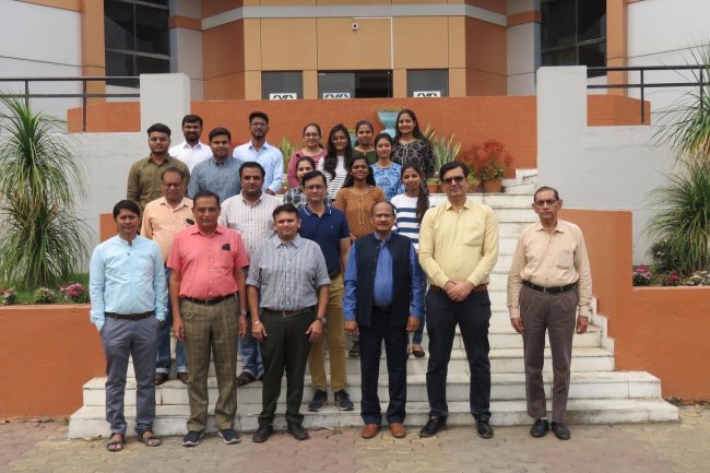 Hon'ble Vice-Chancellor Dr. Z. P. Patel extended best wishes to the 09 Post Graduate students who departed to IRRI, Metro Manila, Philippines under NAHEP-CAAST project for a period of One month (March 16 to April 16, 2023) to attend an International Training Programme.