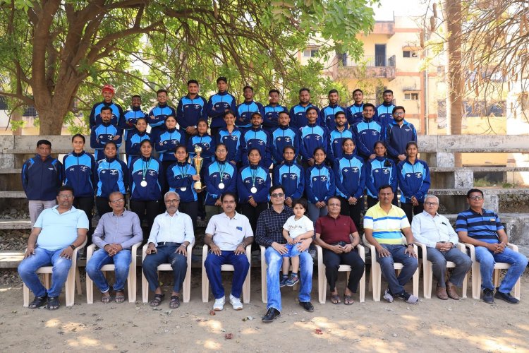 A felicitation programme to encourage the students who peformed exceptionally well in All India Inter Agricultural University Sports meet held at CSS Haryana Agricultural University, Hissar was organized by DSW office.