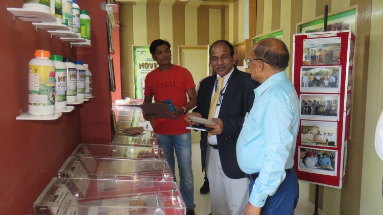 Dr. R. C. Agrawal, Hon'ble DDG (Agril. Education), ICAR & National Director (NAHEP) along with Hon’ble Vice-Chancellor Dr. Z. P. Patel visited various facilities created with financial assistance of NAHEP-CAAST in NAU Navsari. 