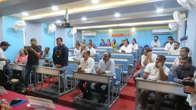 Dr. R. C. Agrawal, Hon'ble DDG (Agril. Education), ICAR & National Director (NAHEP) along with Hon’ble Vice-Chancellor Dr. Z. P. Patel visited various facilities created with financial assistance of NAHEP-CAAST in NAU Navsari. 