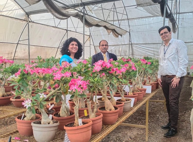 Dr. R. C. Agrawal, Hon'ble DDG (Agril. Education), ICAR & National Director (NAHEP) along with Hon’ble Vice-Chancellor Dr. Z. P. Patel visited various facilities created with financial assistance of NAHEP-CAAST in NAU Navsari. 