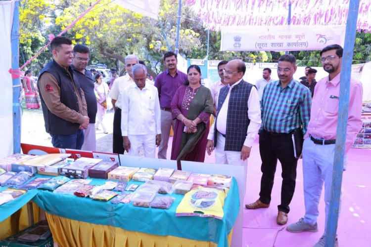 Hon’ble Vice-Chancellor Dr. Z. P. Patel inaugurated the ‘Natural Farming Awareness’ program jointly organized by KVK Navsari, KRIBHCO Surat and Bureau of Indian standards, Surat to celebrate the International Year of Millets on March 10, 2023. 