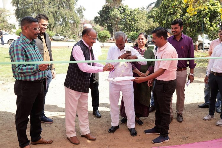 Hon’ble Vice-Chancellor Dr. Z. P. Patel inaugurated the ‘Natural Farming Awareness’ program jointly organized by KVK Navsari, KRIBHCO Surat and Bureau of Indian standards, Surat to celebrate the International Year of Millets on March 10, 2023. 