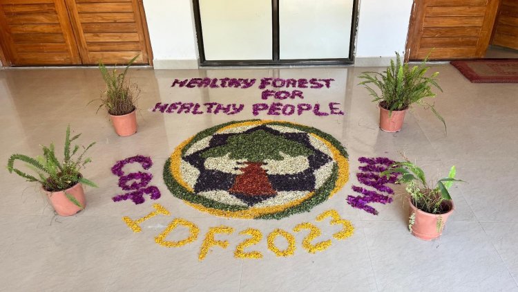 International Day of Forests, was celebrated at the College of Forestry, Navsari under the theme ‘Forest and Health’ by organizing various activities for the students of NAU