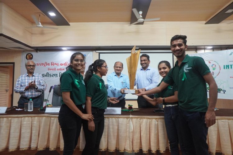 International Day of Forests, was celebrated at the College of Forestry, Navsari under the theme ‘Forest and Health’ by organizing various activities for the students of NAU