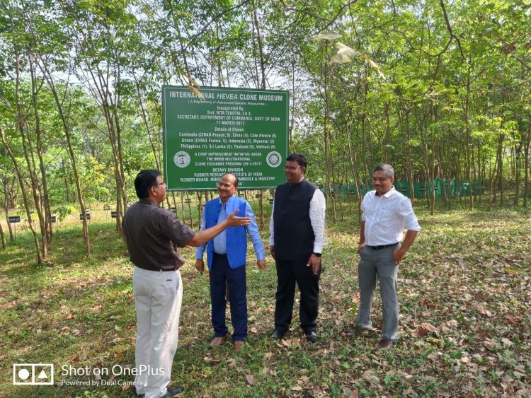 The Rubber Board and Digital University of Kerala has developed a Comprehensive Rubber Information System Platform (CRISP) for the rubber growers of Kerala.